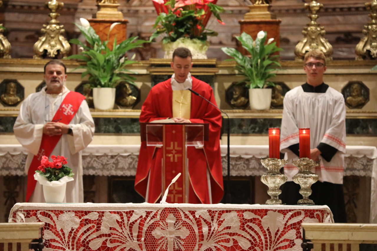 La comunità ha accolto con entusiasmo don Andrea Simonelli