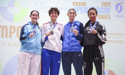 Open League: Giada Cornolò della Karate Nakayama sul primo gradino del podio