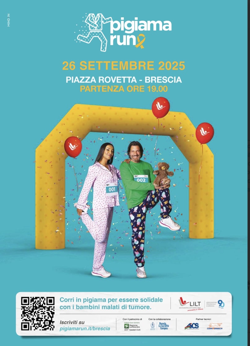 Pigiama Run: tutto pronto per la settima edizione, la quarta bresciana