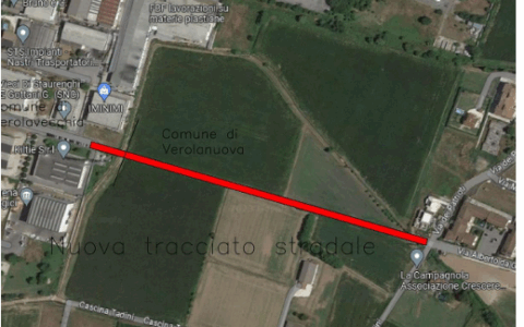 Una nuova strada per collegare le due Verole