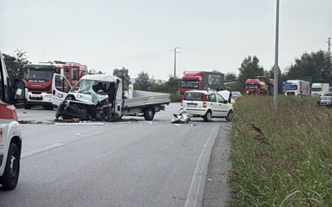 Montichiari: sinistro sulla Sp236, traffico in tilt