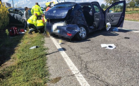 Sinistro a Montichiari: tre le auto coinvolte