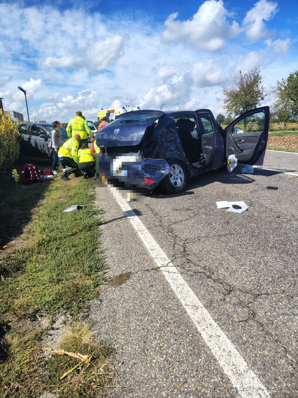 Sinistro a Montichiari: tre le auto coinvolte