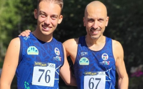 Ai Campionati mondiali di Canicross anche i bresciani Marco e Matteo Rocca