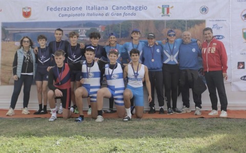 Campionati Italiani di Fondo a Pisa, un secondo e un sesto posto per la Società Canottieri Garda Salò