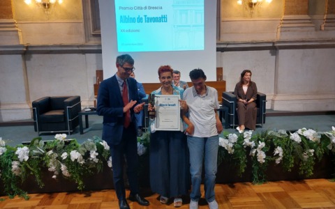 Simona Bulla insignita del Premio Città di Brescia – Albino de Tavonatti