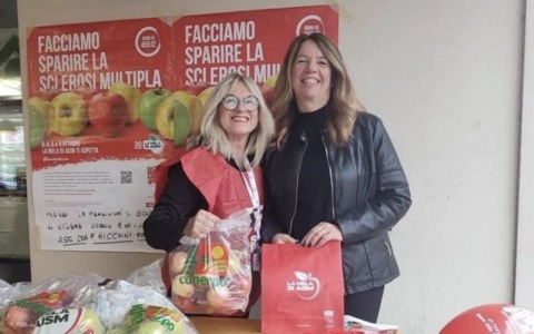 “La Mela di Aism” per la ricerca sulla Sclerosi Multipla: appuntamento a Gardone Riviera