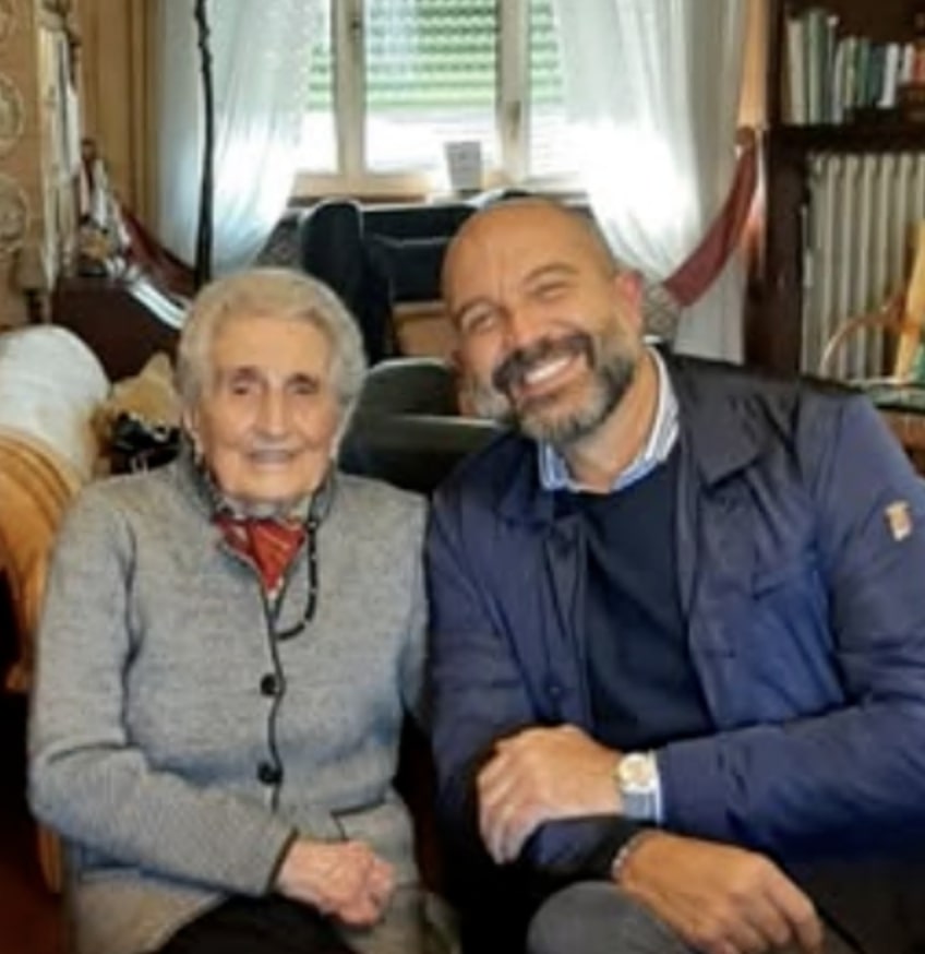 Nata nel 1919, ultima di 8 fratelli, Domenica Bertoni a 106 anni è la donna più anziana della città