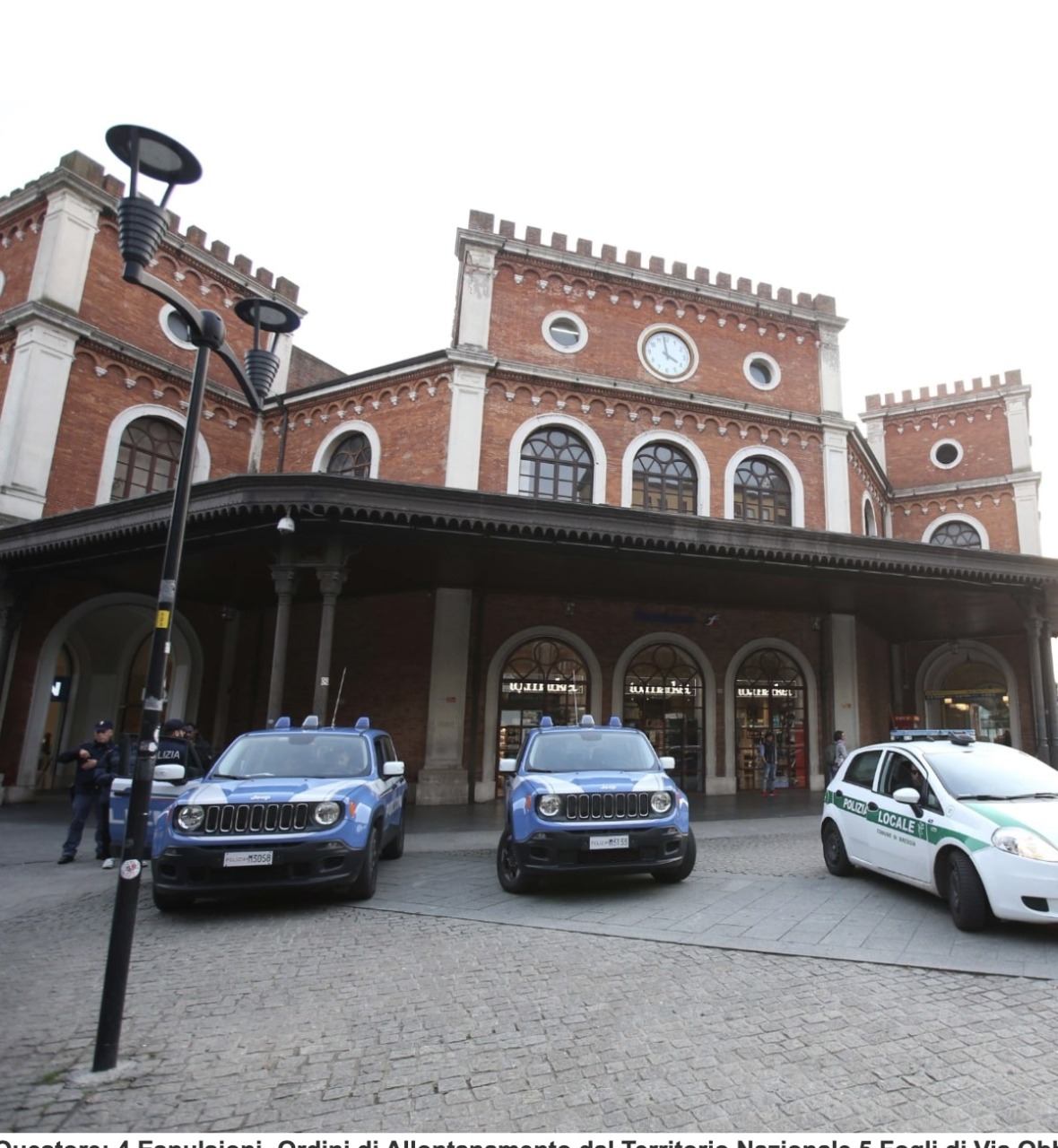 Operazione ad “Alto Impatto” in stazione a Brescia: emessi quattro ordini di allontanamento