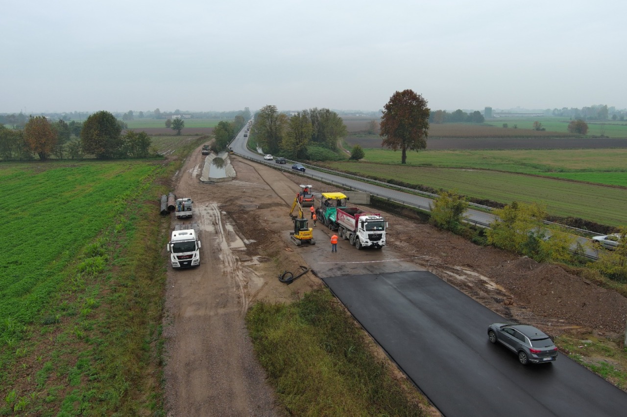 SP 2 Orzinuovi–Roccafranca: terminati i lavori di pavimentazione e riqualificazione