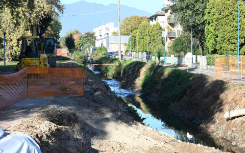 Torrente Garzetta di Fornaci: in corso lavori di manutenzione straordinaria