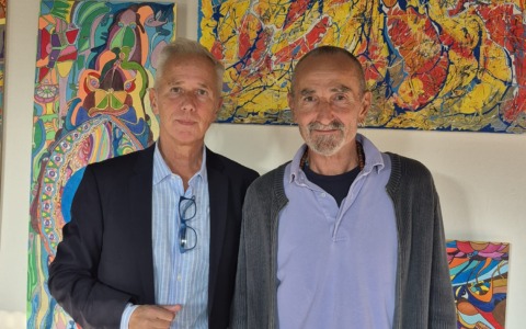 «Metamorfosi»: taglio del nastro per la mostra di Fulvio Angelini