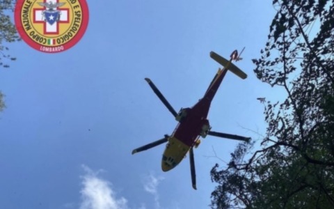 Bloccato a 700 metri di quota sulla Sella dell’Oca: arriva l’elisoccorso