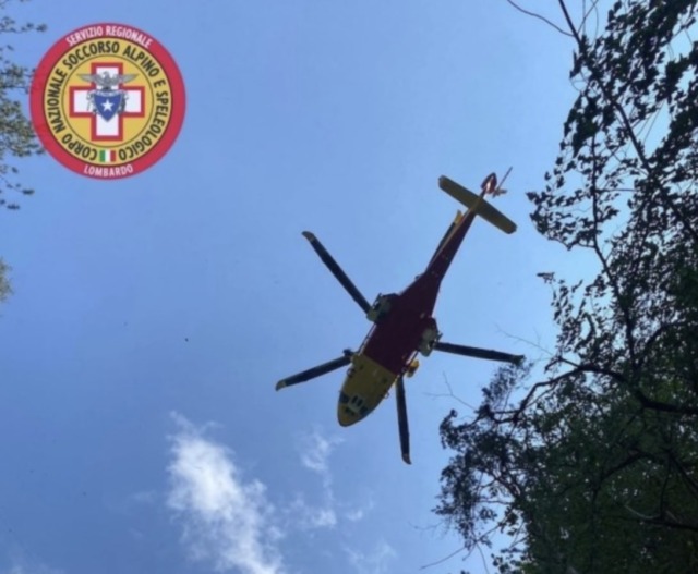 Bloccato a 700 metri di quota sulla Sella dell’Oca: arriva l’elisoccorso