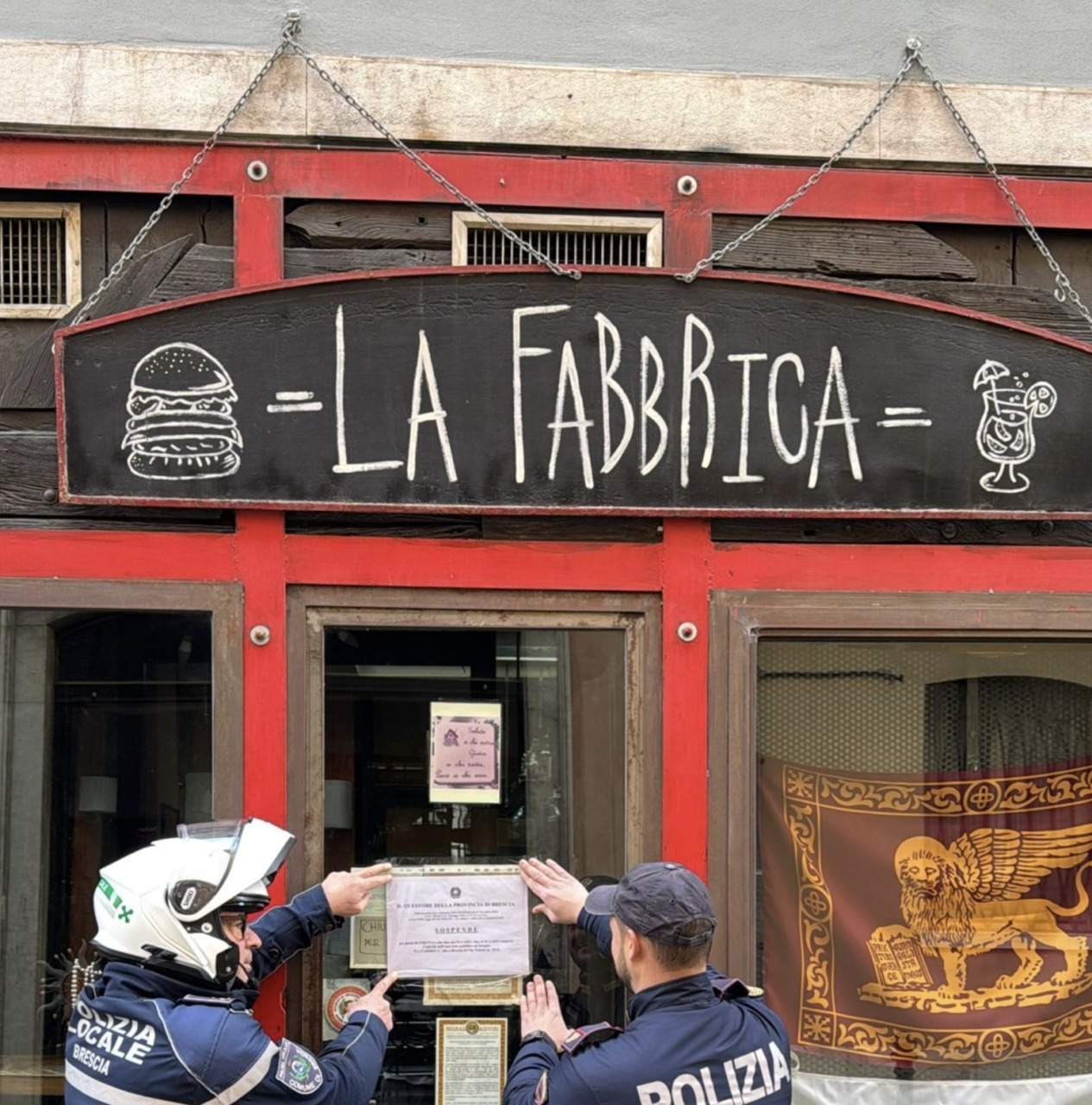 Chiuso il bar La Fabbrica, arrestato il titolare