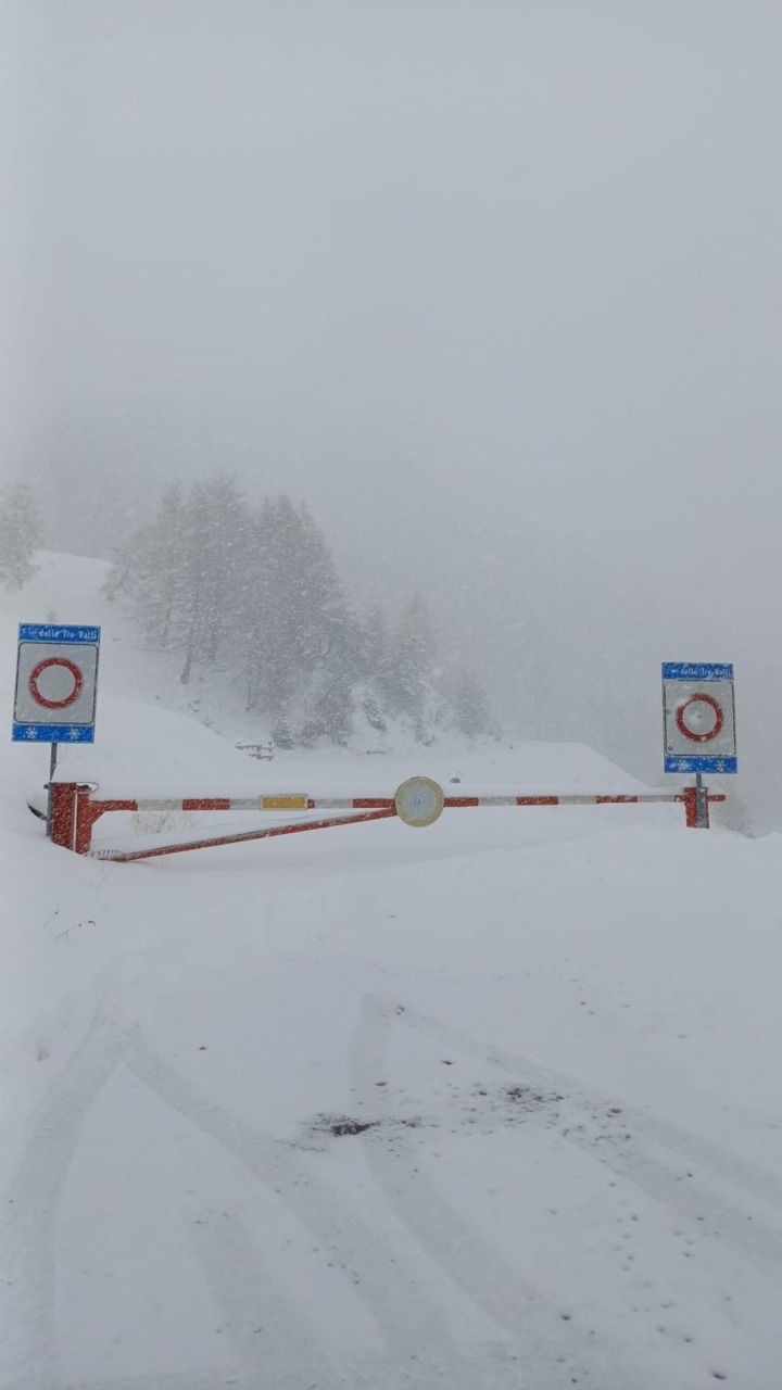 Chiusura totale della SP345 “delle Tre Valli” per la stagione invernale