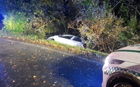 Esce di strada e si ribalta con l’auto, paura per un anziano