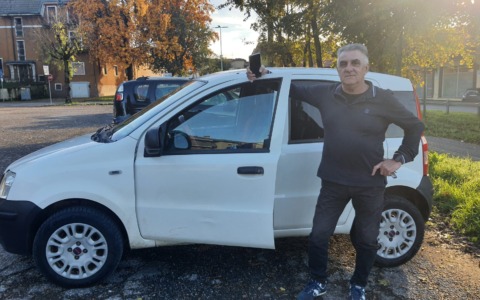 Giorgio e la sua Panda da record con 900mila km