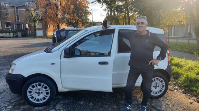 Giorgio e la sua Panda da record con 900mila km