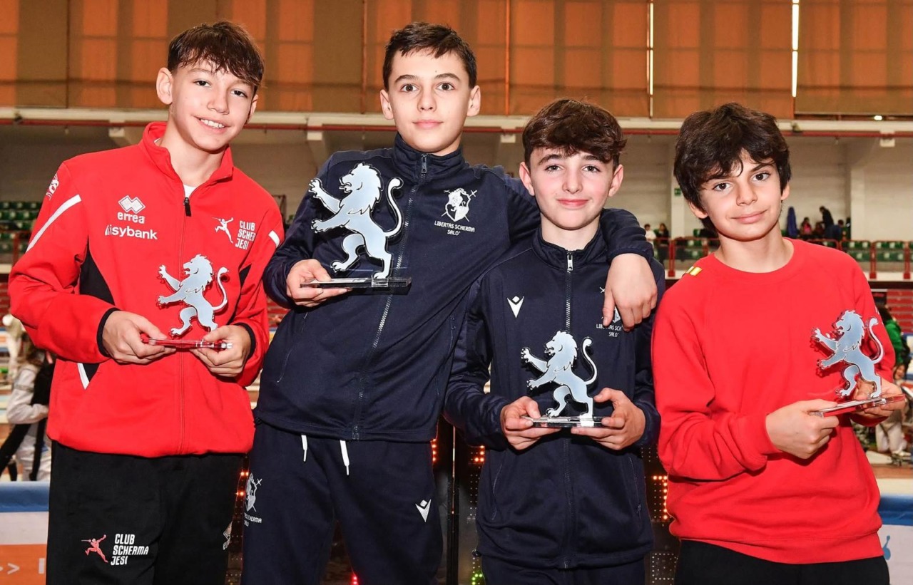 Kinder Joy of Moving: la Libertas Scherma Salò brilla alla prima prova nazionale