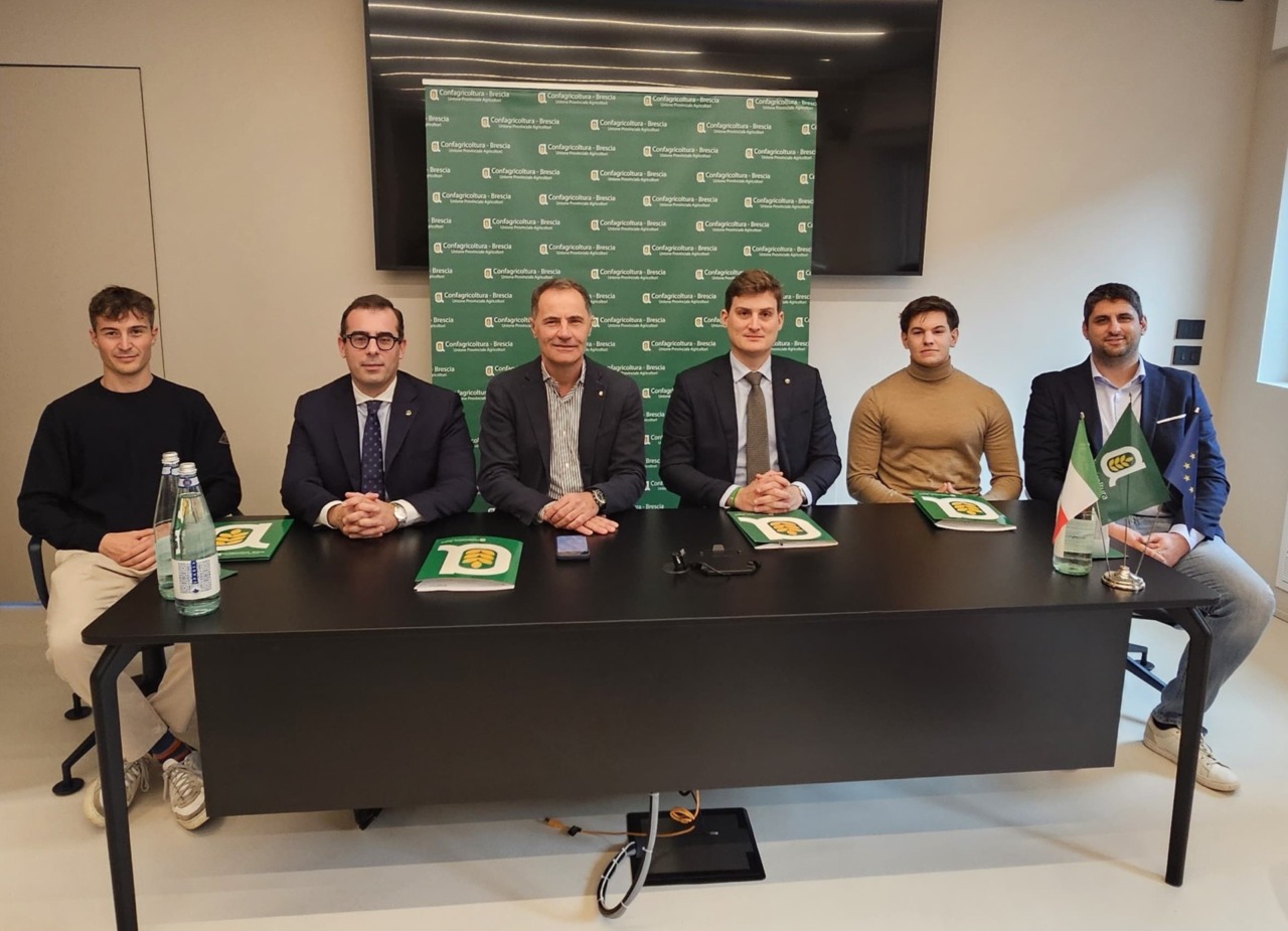 Mattia Ferrari è il nuovo presidente dei giovani di Confagricoltura Brescia