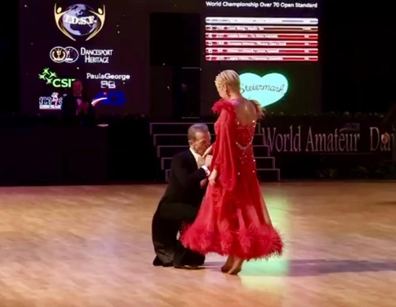 Medaglia d’Oro al Campionato del Mondo di danza sportiva over 70 per i desenzanesi Mara e Valter