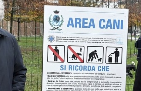 Nuova area cani in città a Brescia: ora sono in tutto 48