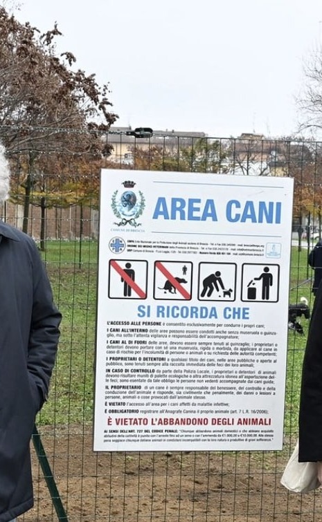 Nuova area cani in città a Brescia: ora sono in tutto 48