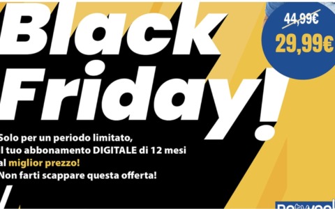 Promo Black Friday: abbonamento digitale a ChiariWeek, ManerbioWeek, MontichiariWeek con il 33% di sconto