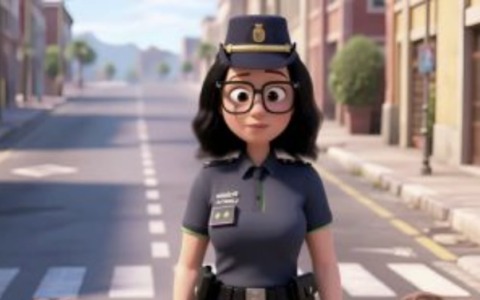 Quando la sicurezza stradale diventa un cartone animato: a lezione coi vigili