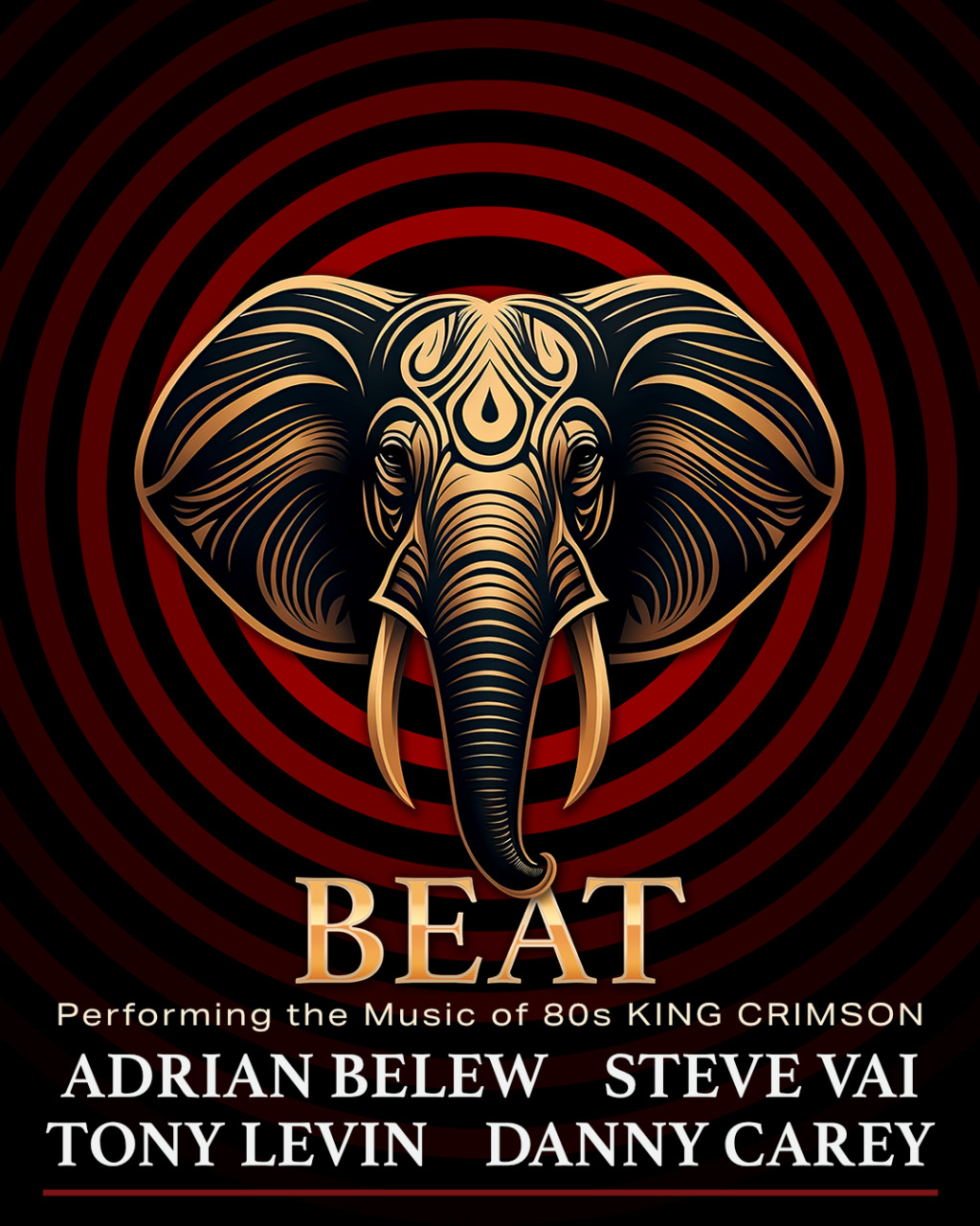 Beat: Adrian Below, Tony Levin, Steve Vai e Danny Carey al Tener-a-mente Festival