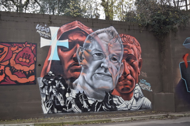 I graffiti colorano il sottopasso di Lodetto nel ricordo di Ezio