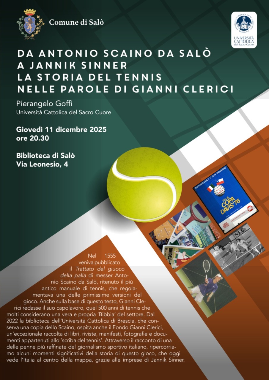 “Da Antonio Scaino a Jannik Sinner”: nelle parole di Gianni Clerici la storia del tennis