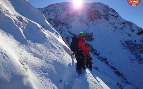 V Delegazione del Cnsas: esercitazione sulla cresta Nord Est del Dosso Alto