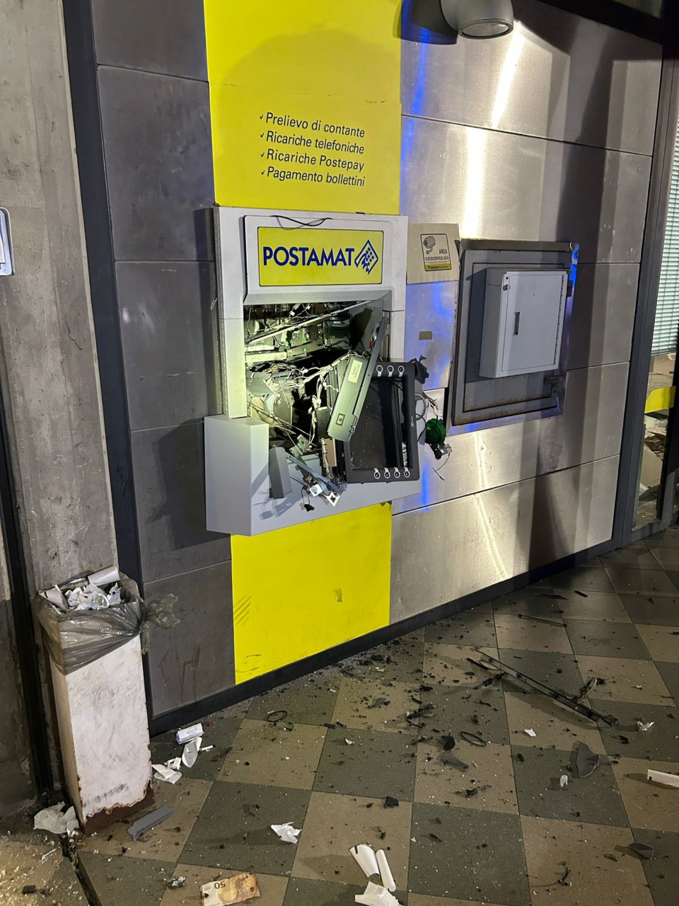 Un altro colpo esplosivo a Travagliato: nel mirino il Postamat di via Breda