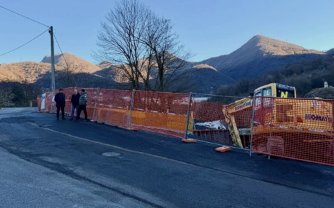 Lumezzane: in fase di conclusione i lavori di allargamento di via Ruca