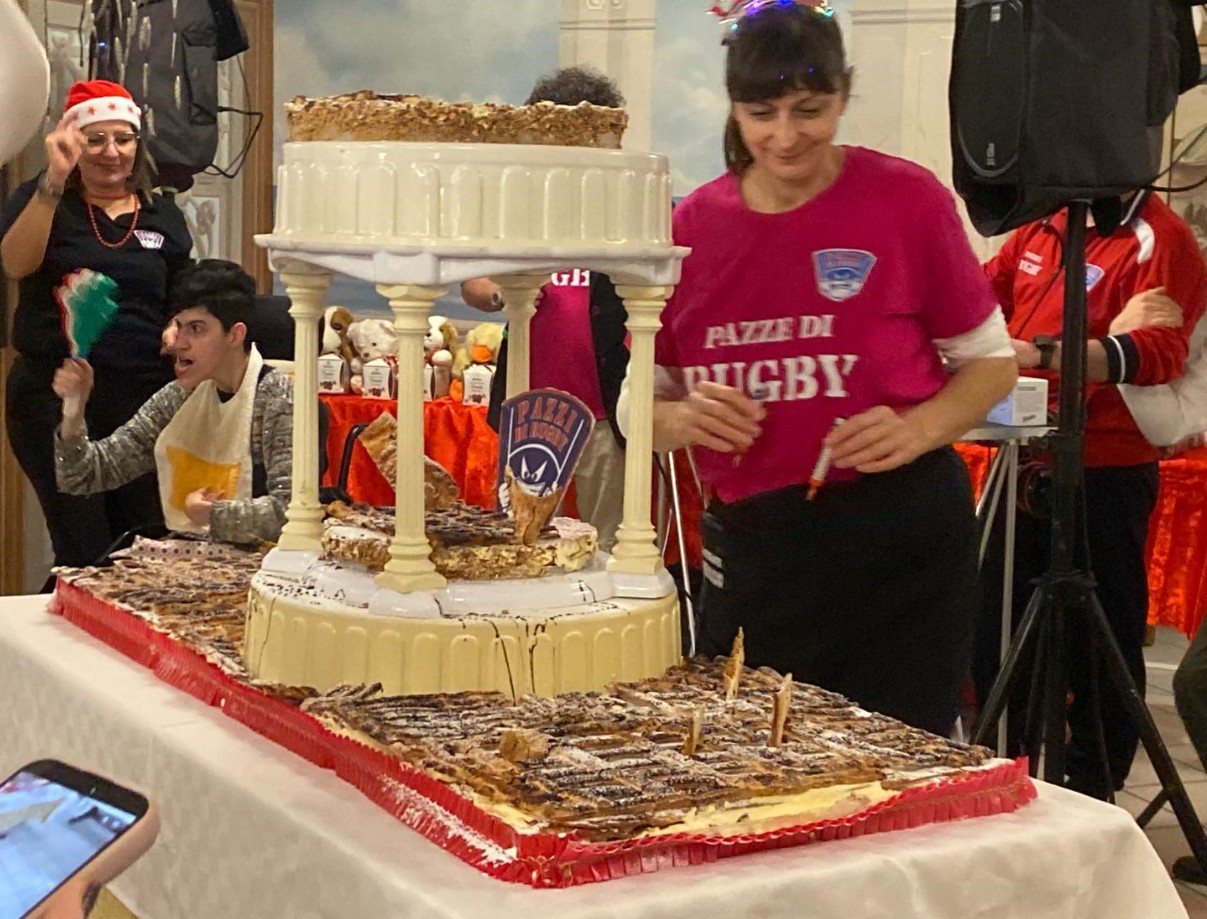 Pazzi di Rugby, un cenone di Natale tra festa, volontariato e solidarietà