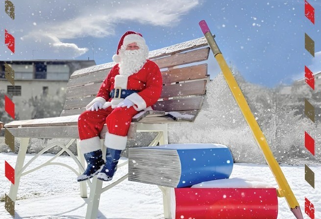 Una cartolina per dire “Buon Natale”