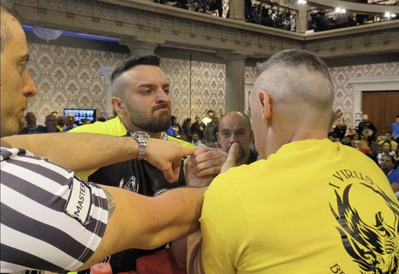 A Villa Alba la  Coppa Italia di braccio di ferro