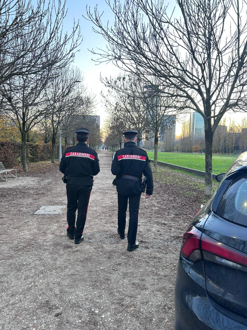 Stazione e Parco Tarello: controlli straordinari dei carabinieri, identificate 103 persone