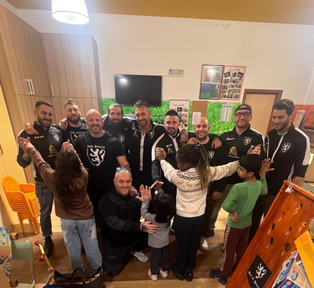 Neri di Brescia: campioni di solidarietà