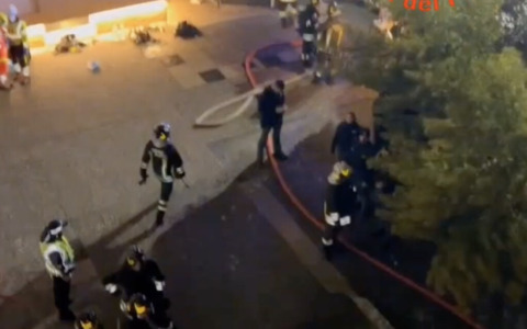 Brescia: incendio in via Schivardi, 13 persone evacuate, 8 unità immobiliari coinvolte