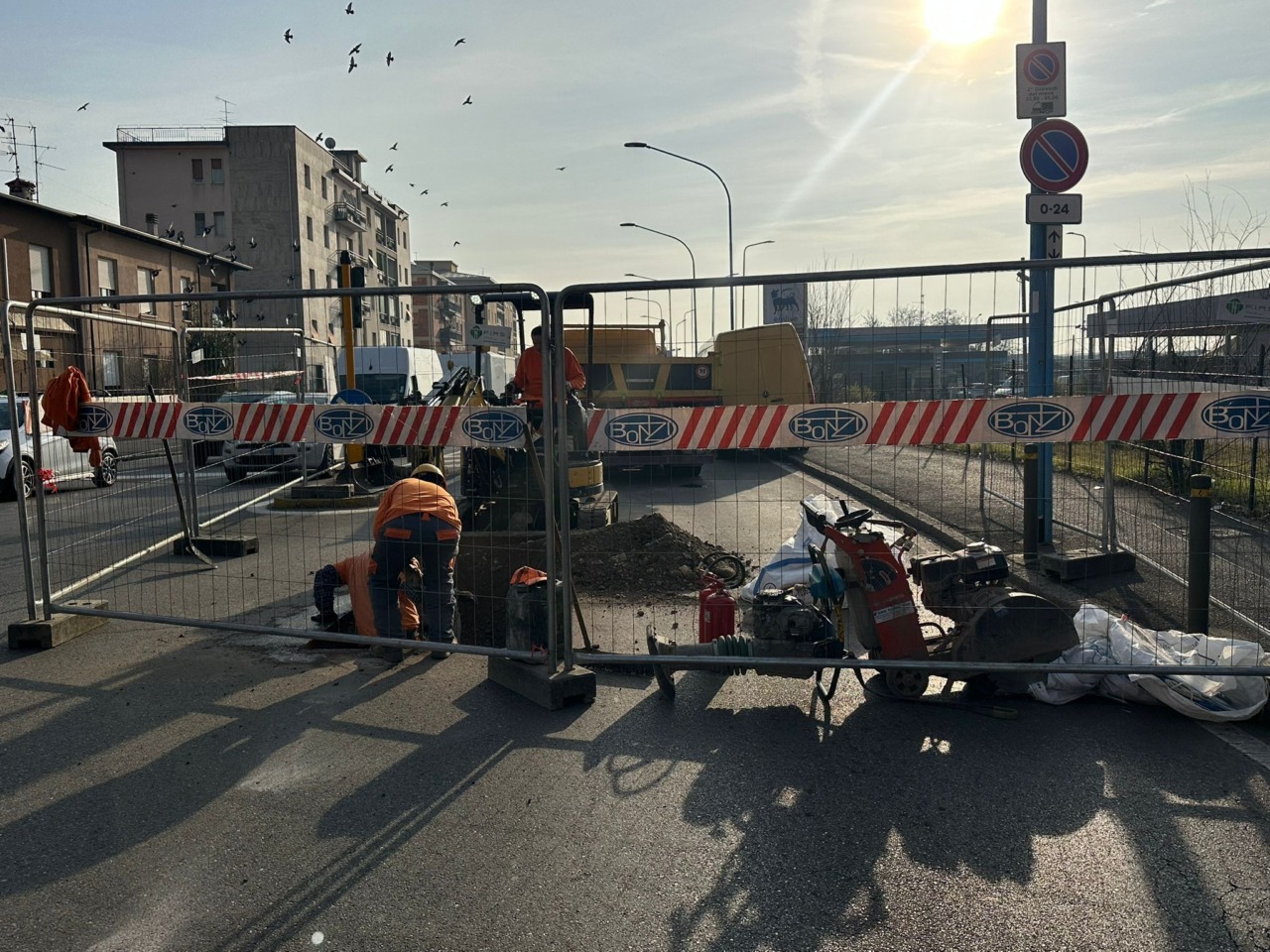 Via Dalmazia: completati i lavori, la viabilità torna regolare