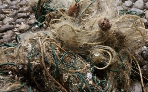 Gargnano: recuperate reti da pesca abbandonate sui fondali