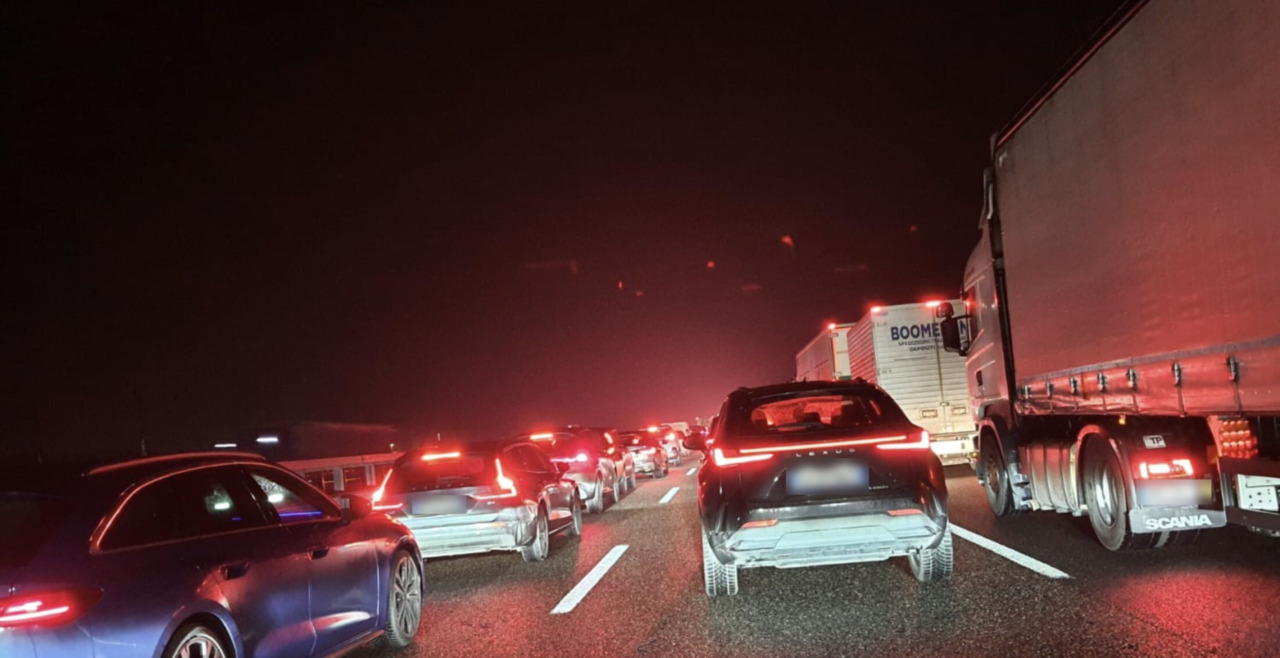 Incidente sulla A35 Chiari Ovest – Calcio Antegnate: traffico in tilt