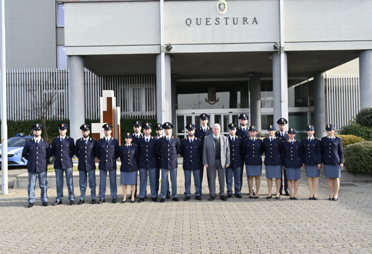 Polizia di Stato: accolti a Brescia 19 nuovi agenti