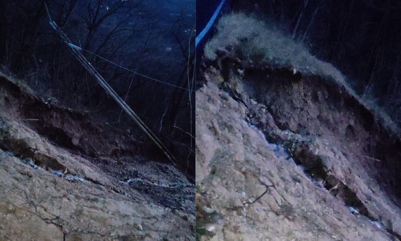 Smottamento a Salò dopo una perdita, lavori in corso per ripristinare la rete idrica