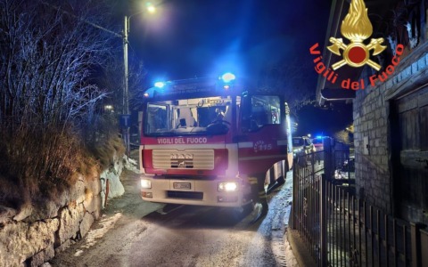Temù: scatta l’allarme incendio ma era solo il vapore di una caldaia