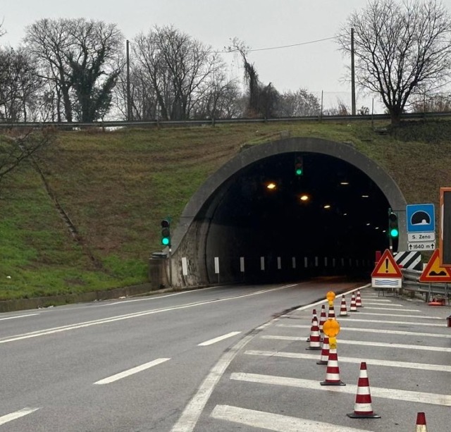 Galleria San Zeno: lavori al termine ma gli automobilisti temono le telecamere