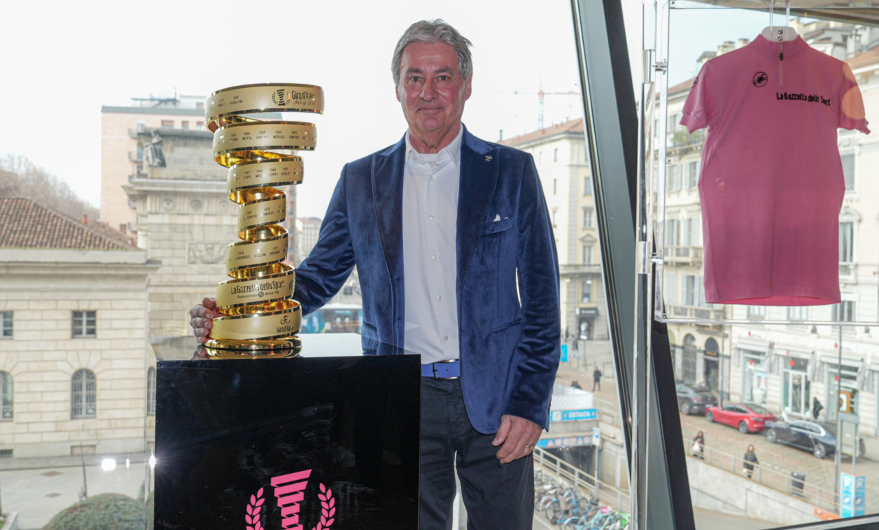 Il gardonese Visentini è entrato a far parte della «Hall of Fame» del Giro d’Italia